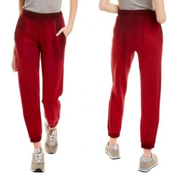 NWT Cotton Citizen Ruby Mix Brooklyn Jogger Tie-Dyed Sweatpants, XS - Picture 1 of 6
